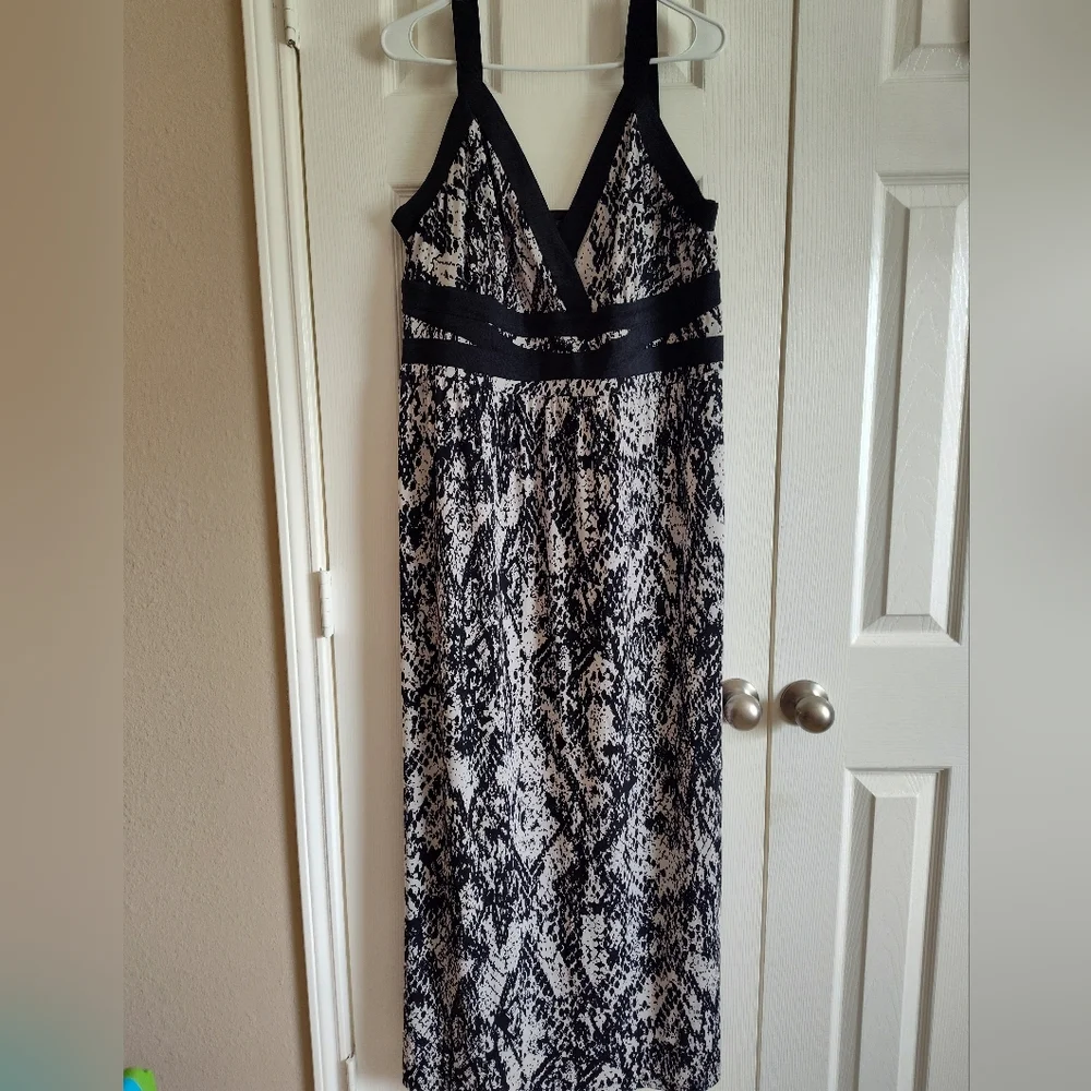 Maxi Snake Patterned Dress - Picture 1 of 5